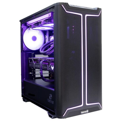 TERRA PC-GAMER ELITE 3 - Procesador Intel Core i7-265KF, 32GB de RAM DDR5, 1TB SSD, Tarjeta gráfica NVIDIA GeForce RTX 5070 Ti, Windows 11 Home, Negro