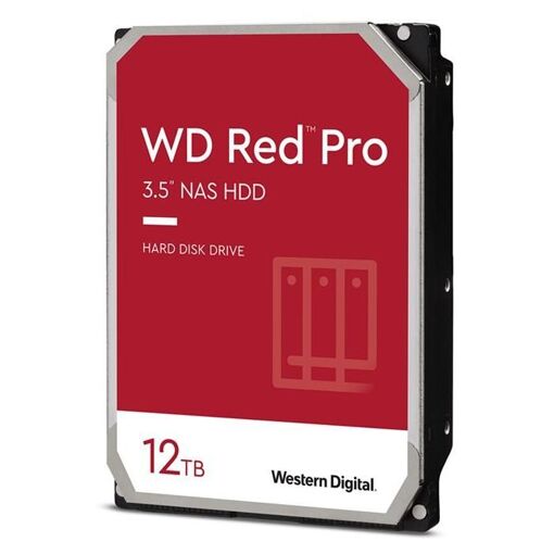 Unidad de disco duro interna Western Digital Red Pro de 12 TB