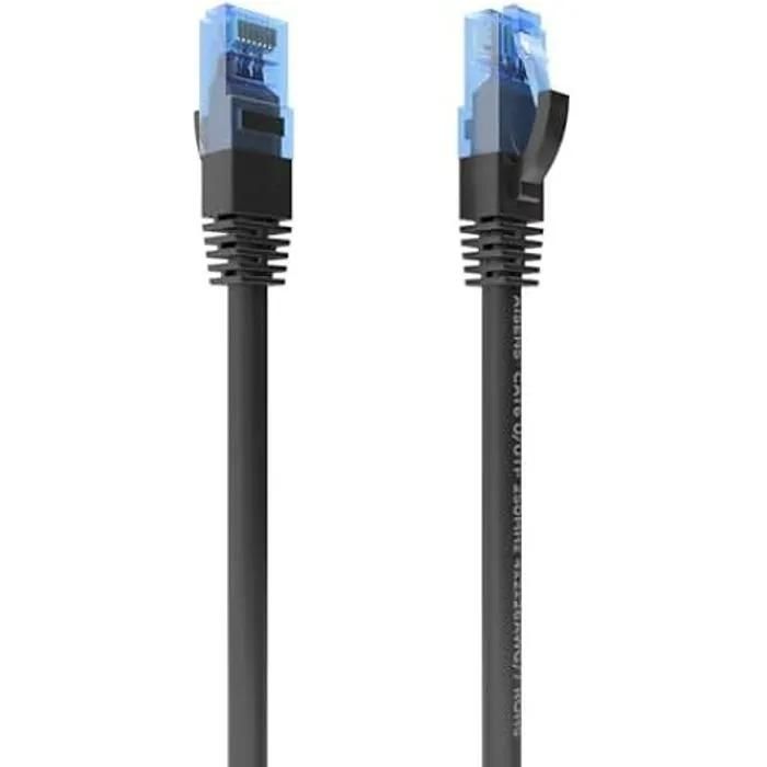 AISENS Cat6 Rigid UTP Network Cable - 10m - Black
