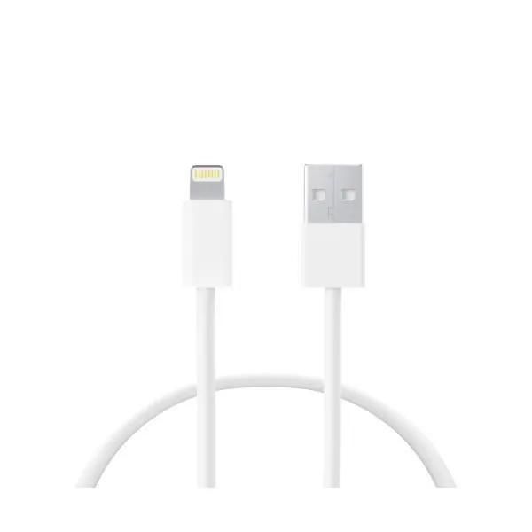 KSIX Charging and Data Cable - 1m, White