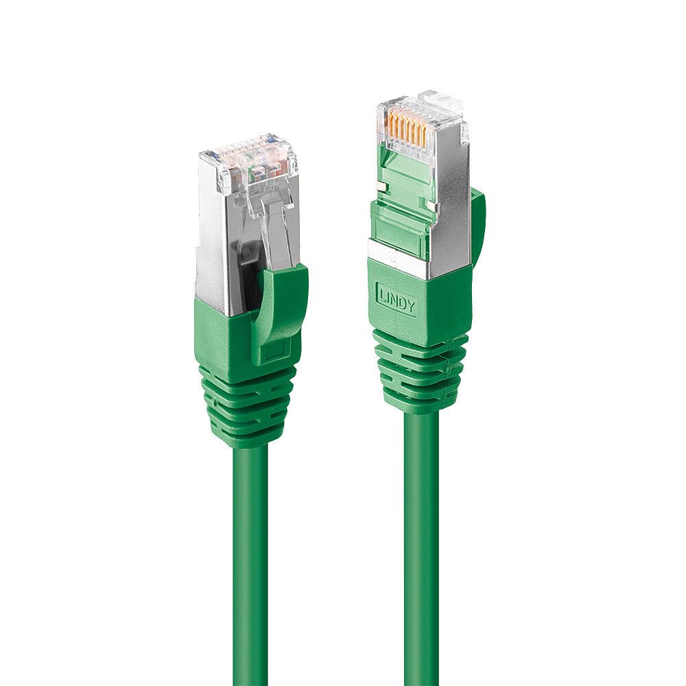 Lindy Cat.6A S/FTP LSZH Network Cable, 1.5m (Green)