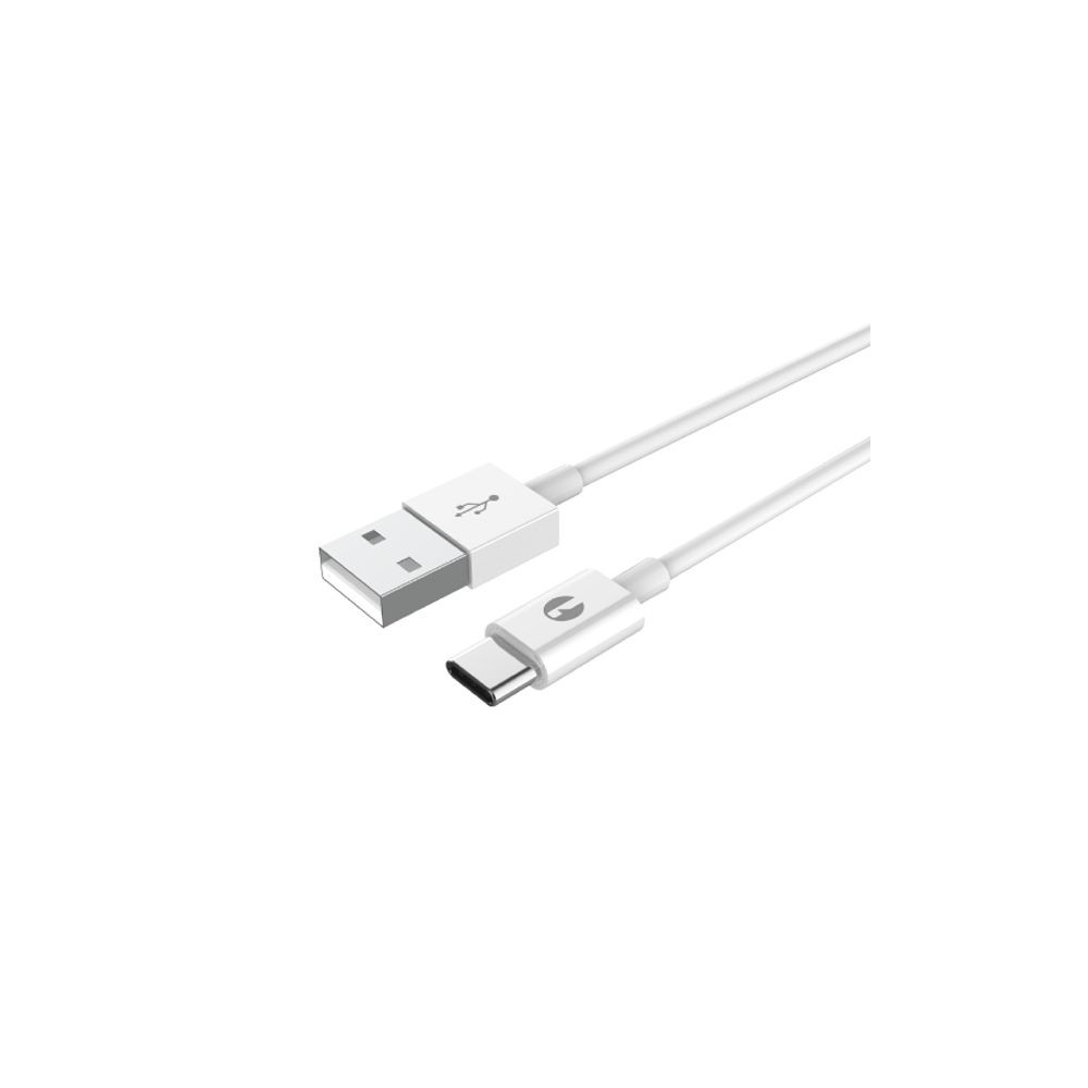 MBG France 3m USB-A to USB-C Cable, White, USB 2.0, 2A