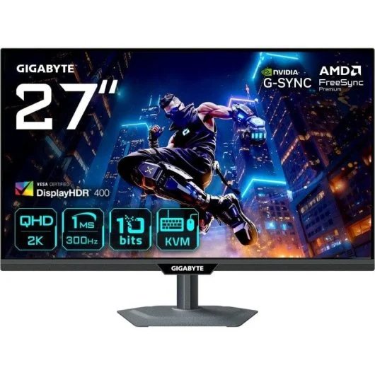 Gigabyte M27Q3 27-inch Gaming Monitor QHD 2560x1440, 300Hz, 1ms