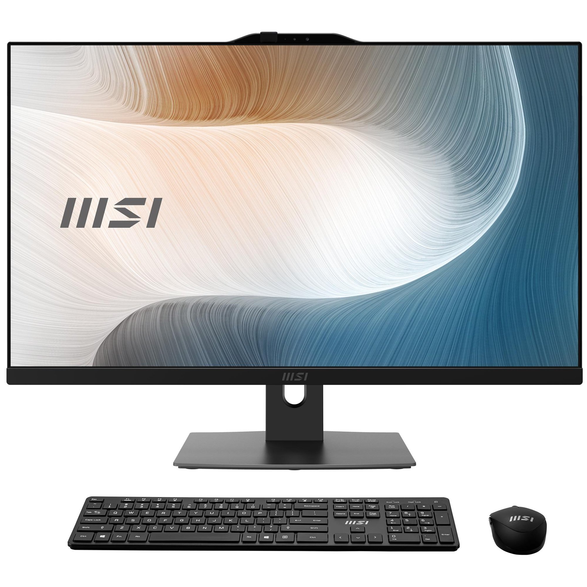 MSI Modern AM272P 15.6" Full HD Intel Core i7 11th Gen 272P All-in-One PC, 16GB DDR5, 1TB SSD, Windows 11 Pro, Wi-Fi 6E, Black