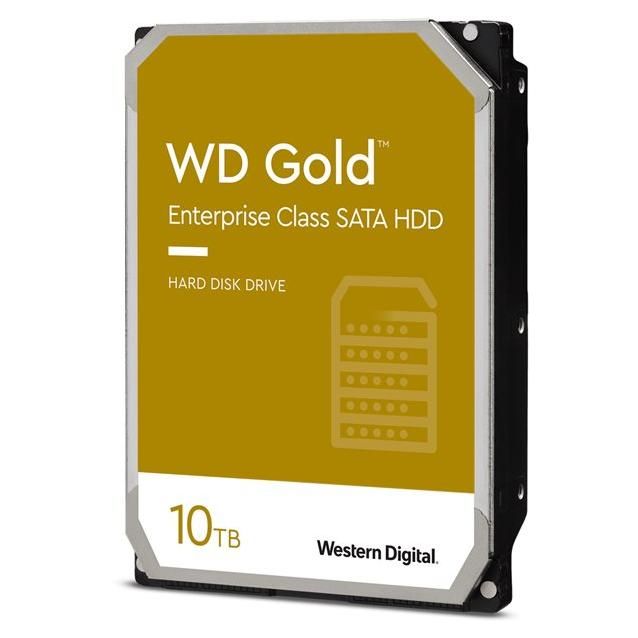 Western Digital Gold WD103KRYZ - 10TB Enterprise Internal Hard Drive - 3.5" SATA 6Gb/s, 7200 RPM, 512MB Buffer