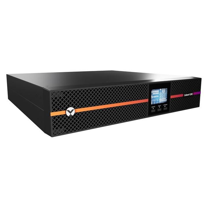 Vertiv Liebert GXE GXE3-2000IRT2UXL - UPS para montaje en rack/externo - 230V CA - 1800W - 2000VA - USB - 8 conectores de salida