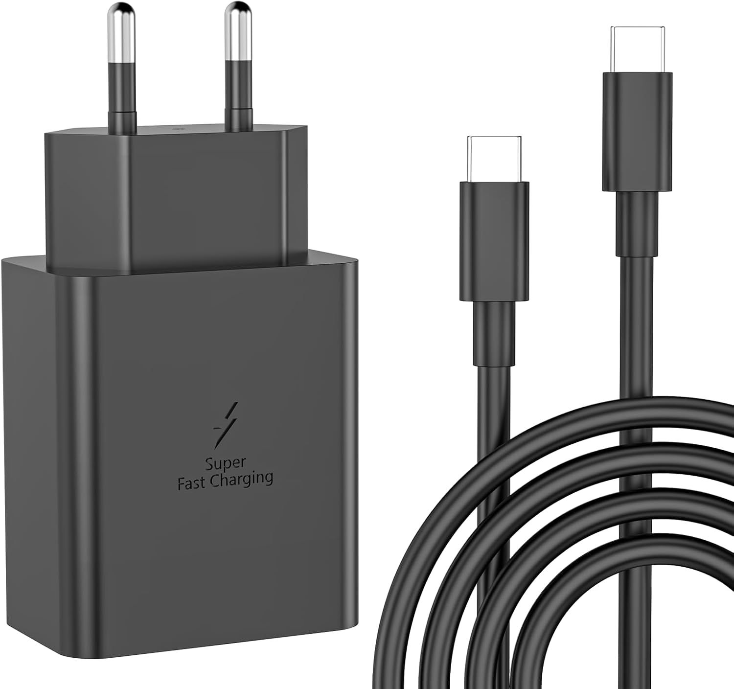 Samsung USB C 45W Charger, Compatible with Galaxy S25/S24/S23/S22 Series and More
