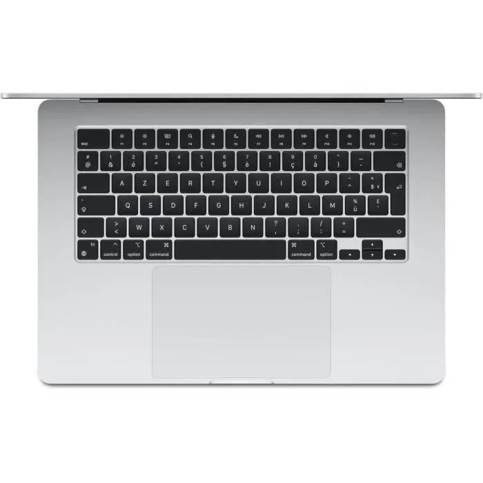 Apple 15-inch MacBook Air M3 (2024) - 8GB RAM - 256GB Storage - Silver - AZERTY Keyboard (2024)
