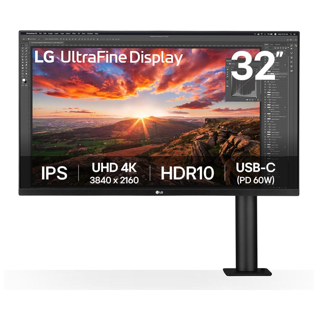 LG 32UN880K-B 31.5" 4K Ultra HD LCD Monitor