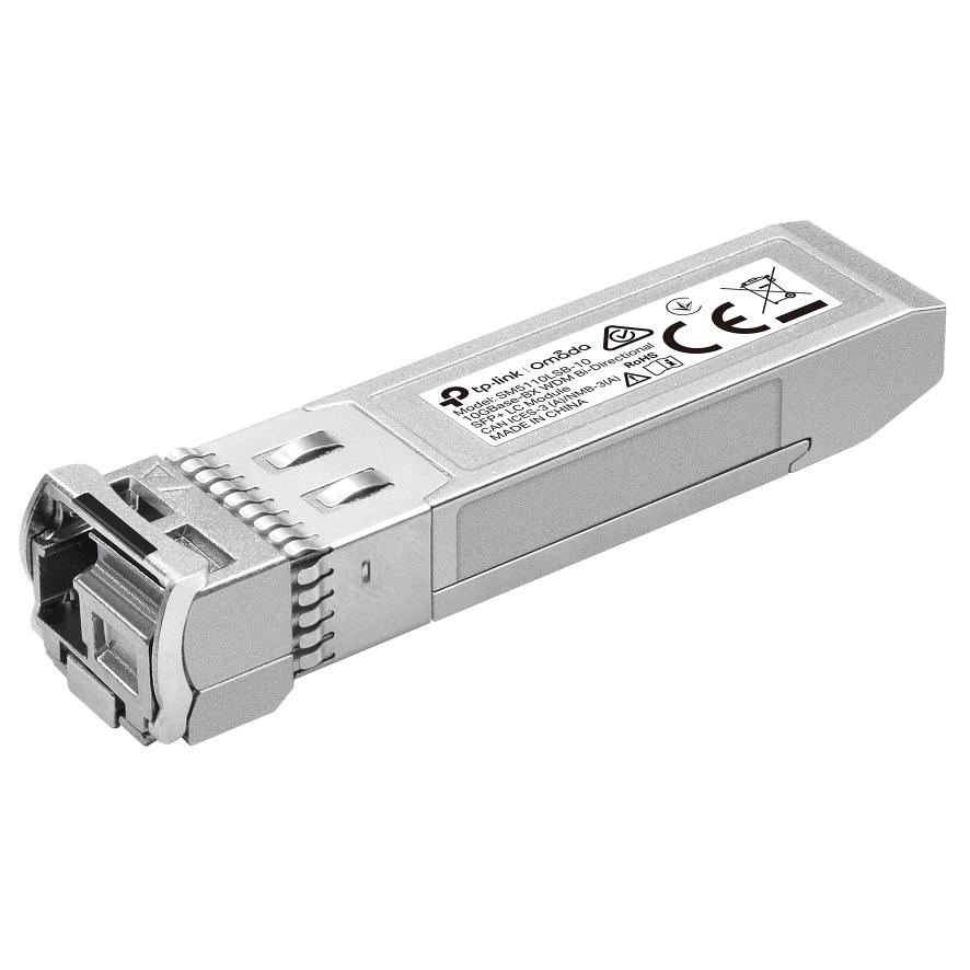 TP-Link Omada SFP+ Transceiver Module, 10Gbps Fiber Optic Network