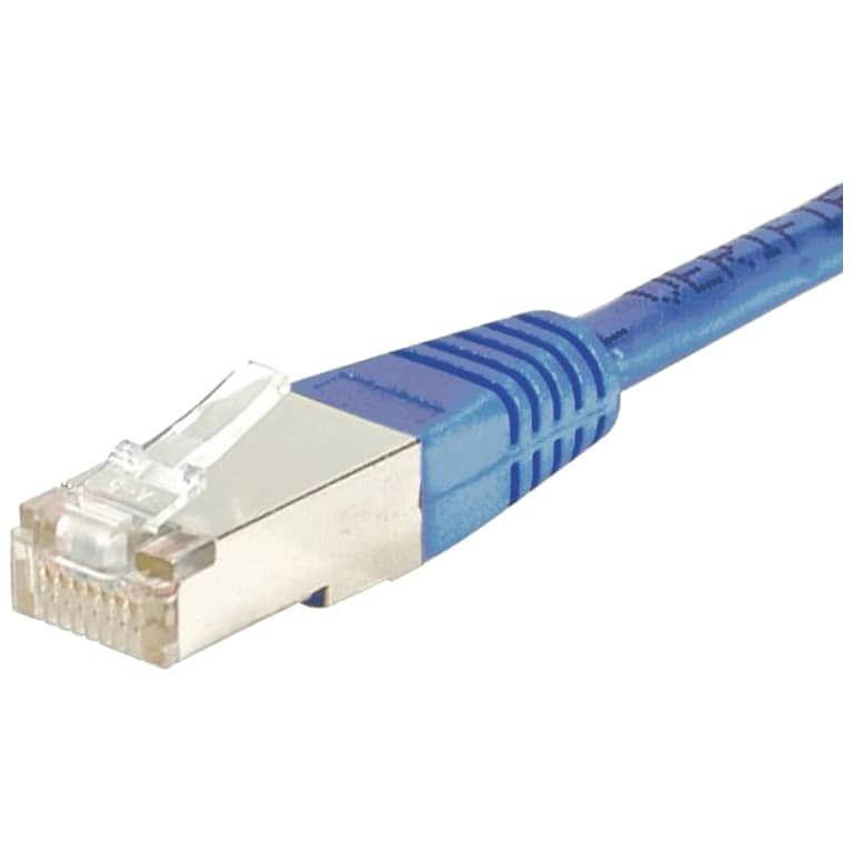 Cookie Informatique RJ45 Cable, 0.30m Blue