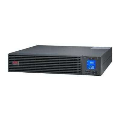 APC Easy UPS On-Line - Onduleur (rack-montable) - CA 220/230/240 V - 900 watt - 1000 VA - monophasé - Acide de plomb - USB, serial - connecteurs de sortie : 3 - PFC - 2U - Europe - noir, RAL 7010