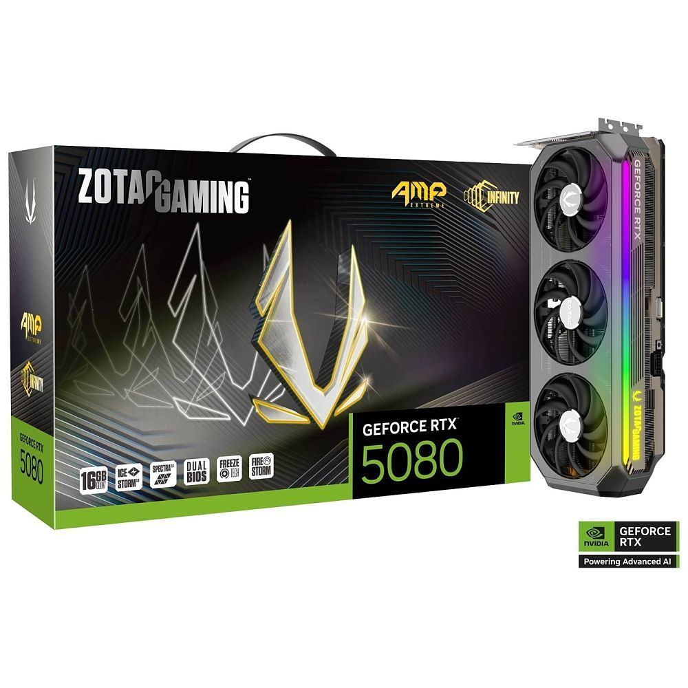Zotac Gaming GeForce RTX 5080 AMP Extreme Infinity GPU