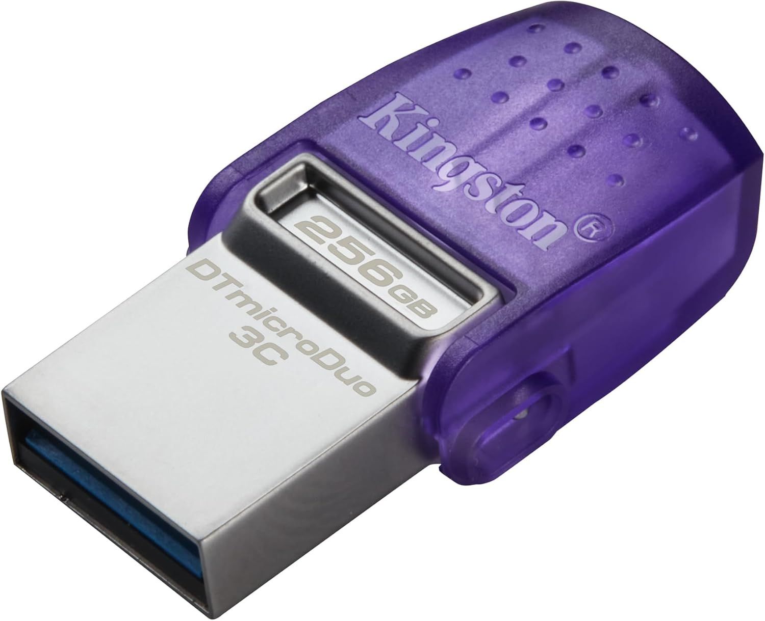 Kingston Datatraveler MicroDuo 3C USB Key 256GB USB Gen 3 Type-C and Type-A - Dtduo3Cg3/256Gb