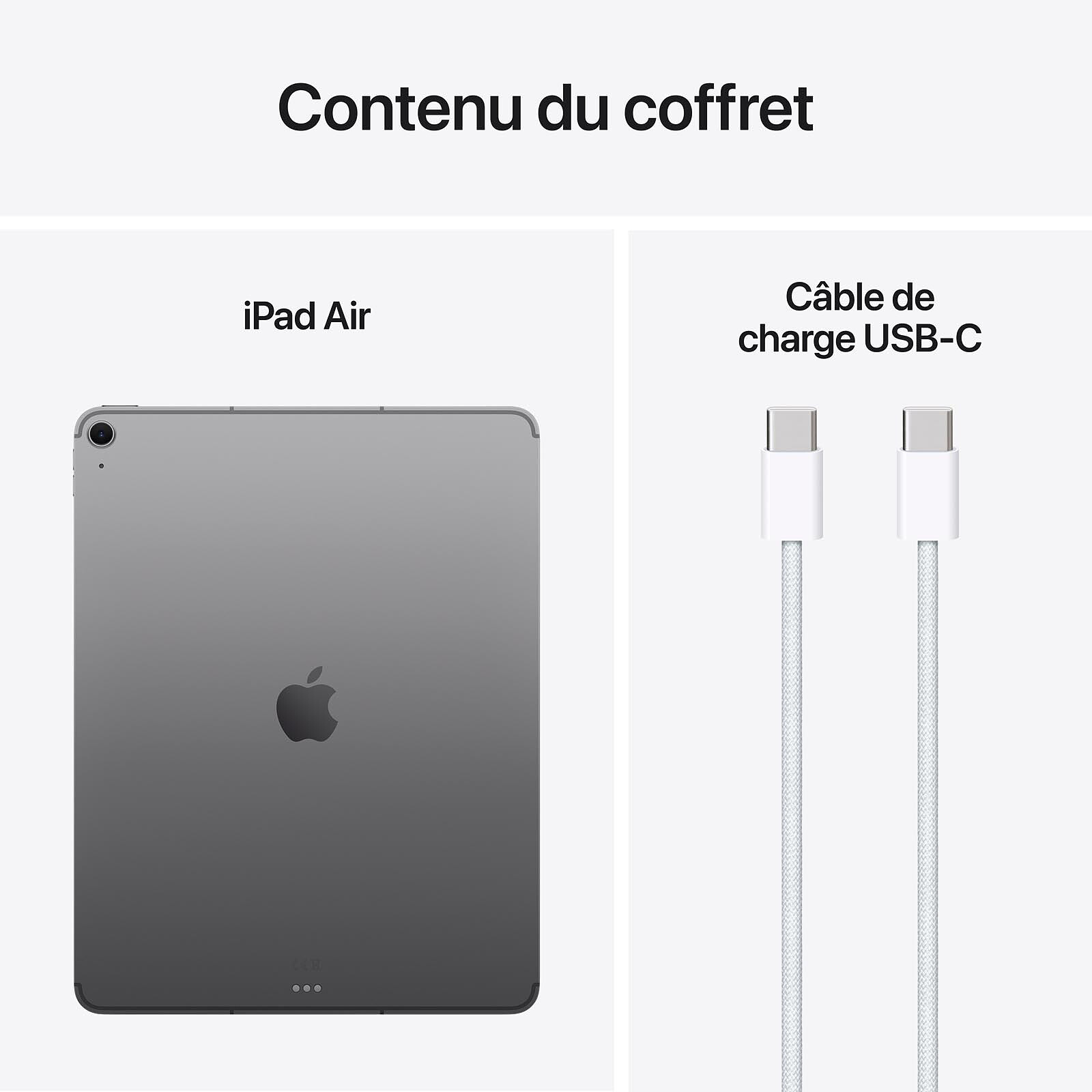 Apple iPad Air M3 13-inch (2025) Wi-Fi + Cellular 128GB Silver
