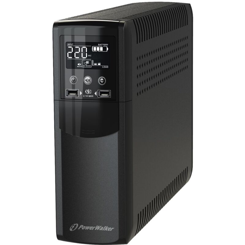 Powerwalker VI 800 CSW FR Interactive Power Supply, 0.8kVA, 480W, 4 Outlets