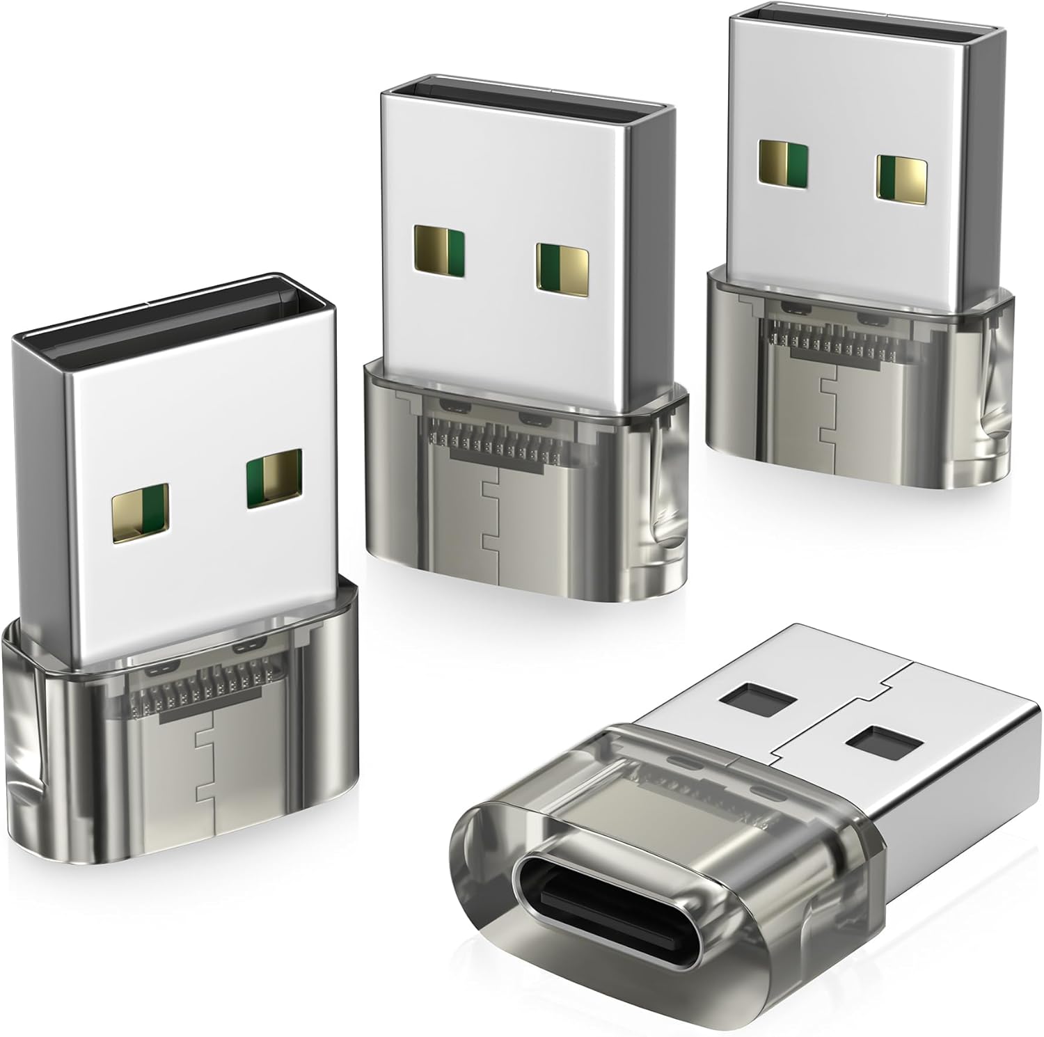 SYNERGIA SERENITE USB-C to USB CarPlay Adapter 4-Pack