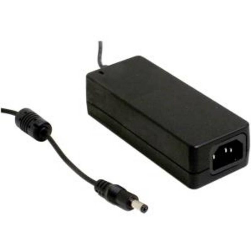 Alimentation de bureau Mean Well GSM60A15-P1J 15 V/CC 4 A 60 W à tension fixe