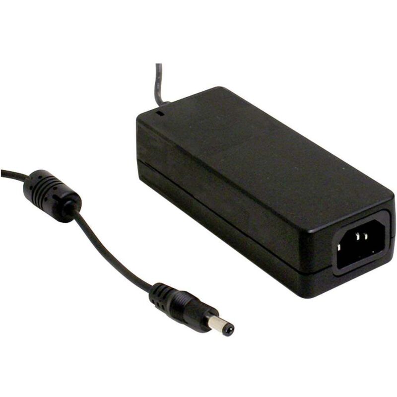 Bloc d'alimentation de table Mean Well GSM40A24-P1J à tension fixe 24 V/DC, 1,67 A, 40 W