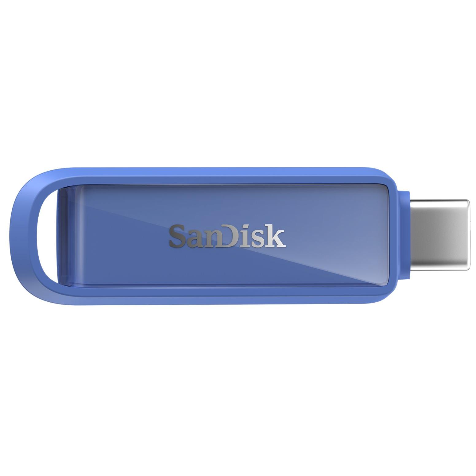 Unidad flash SanDisk Phone Drive - 256 GB - USB-C 3.2 Gen 1 - Azul marino