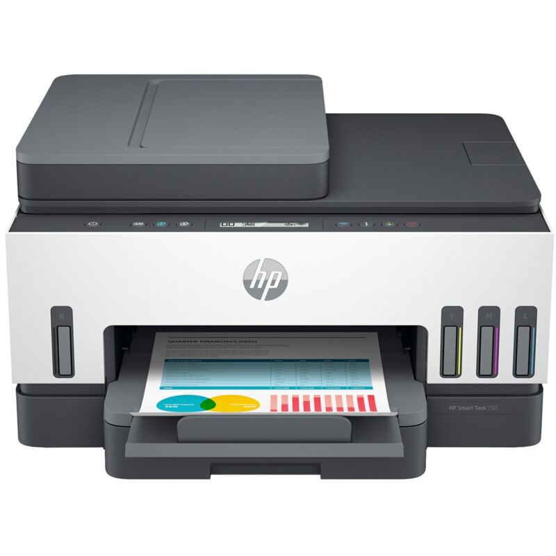 HP Smart Tank 750 All-in-One Thermal Inkjet Printer A4 4800 x 1200 DPI 15 ppm Wi-Fi