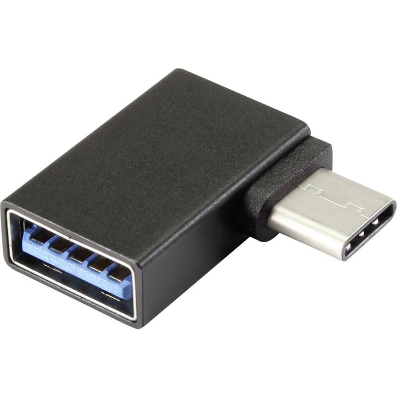Renkforce USB 3.0 Adapter [1x USB-C Male - 1x USB 3.1 Female Type A] with OTG Function