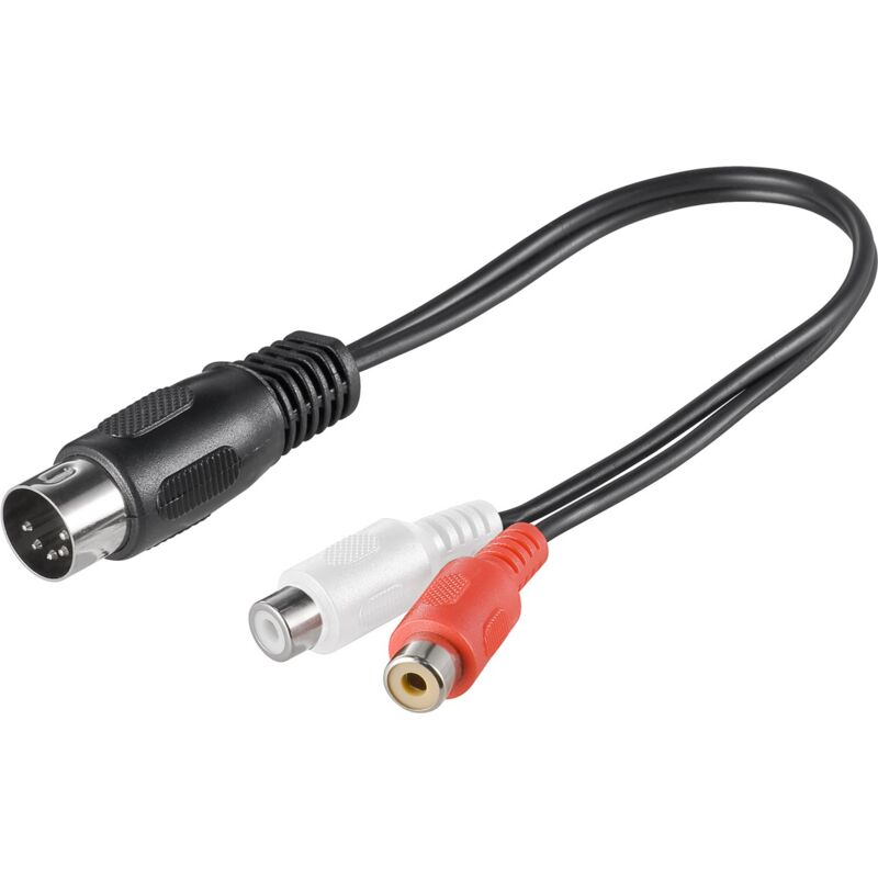 ETT Audio Cable Adapter - DIN Female to RCA Male Stereo