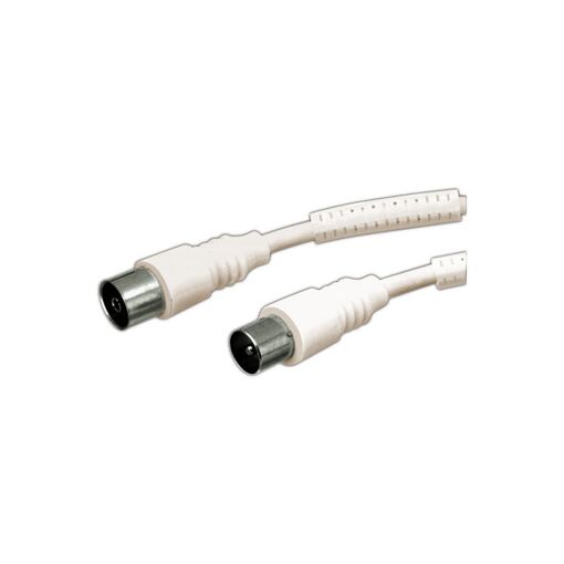 Electro DH 2.5m White Injected Antenna Female-Male Connector