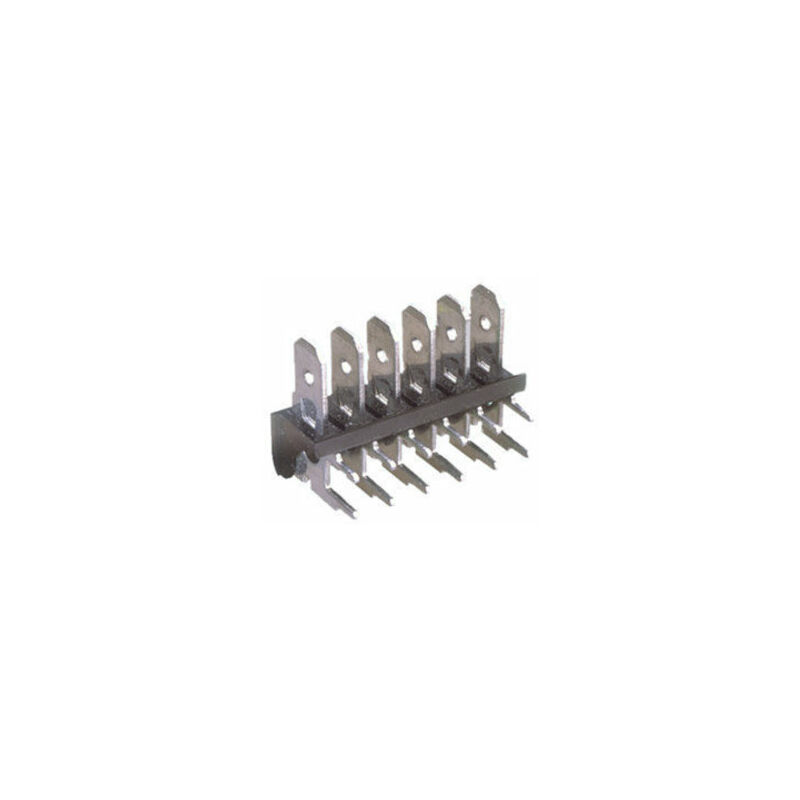 Electro DH 6-Pin Right-Angled Connector Block for Printed Circuit Boards