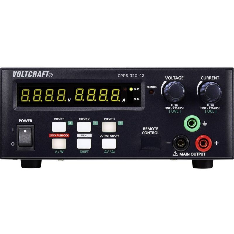 Volcraft Adjustable Lab Power Supply CPPS-320-42 0.02 - 42V/DC 0.01 - 20A to 320W Y843431