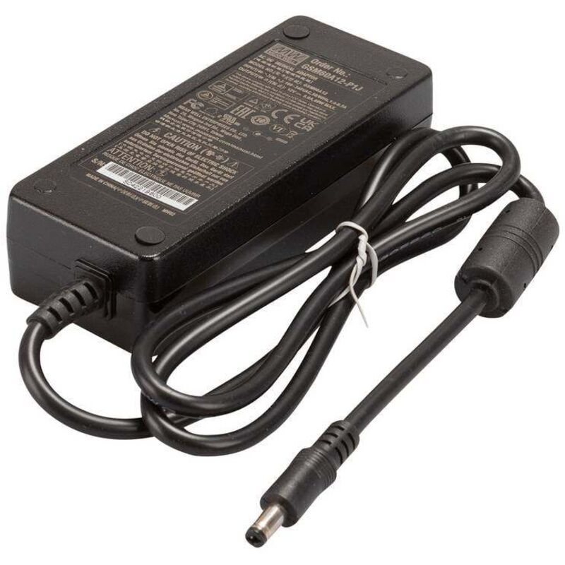 Mean Well GSM60A12-P1J Fixed Voltage Table Power Supply 12V/DC 5-60W