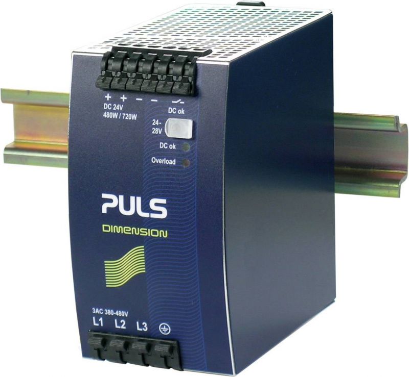 PULS QT20.241 - 24V DC Power Supply, 20-480W, 1x Output