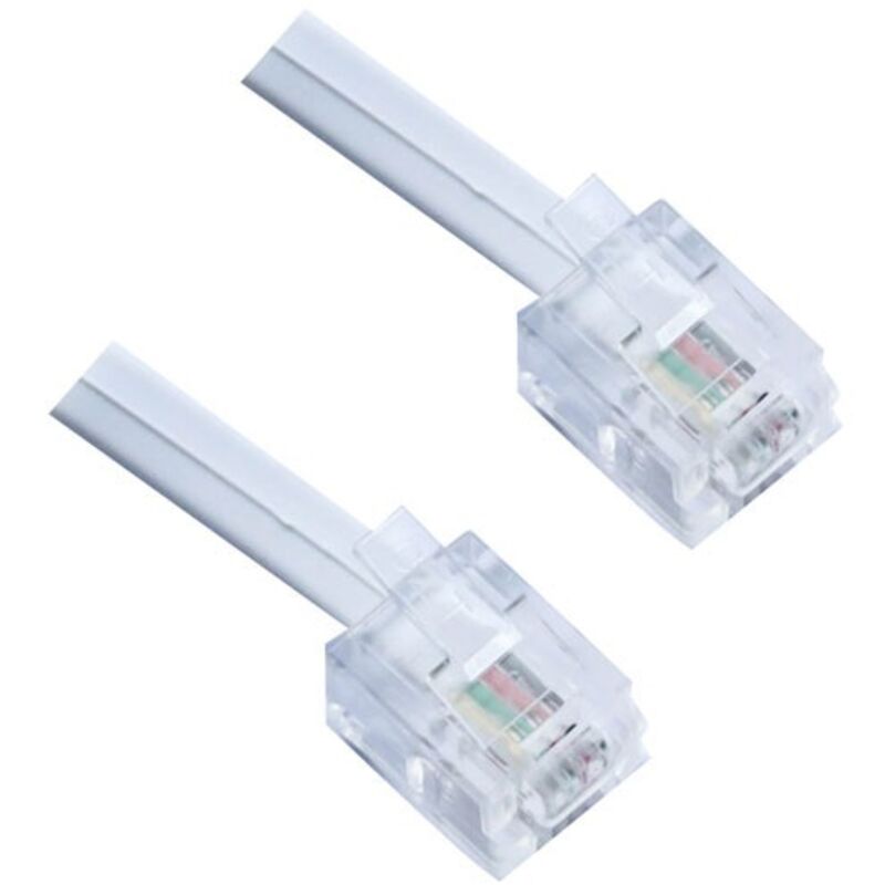 Profile RJ11 6P4C Phone Cord 10m