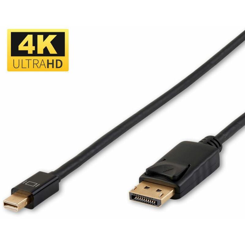 MicroConnect Mini DisplayPort Cable (2m, Black)