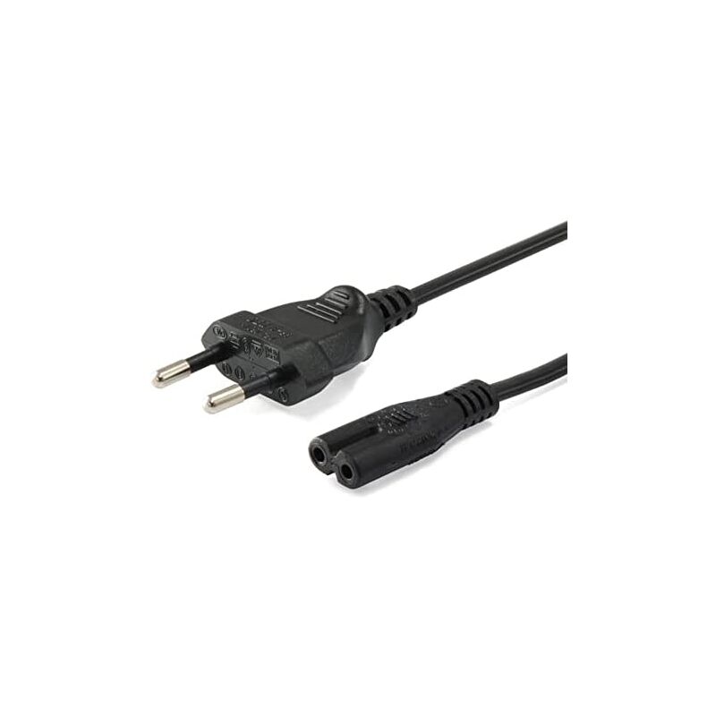 UNBEKANNT Transmission Cable - Black 3m Type C Plug to C7 Coupler