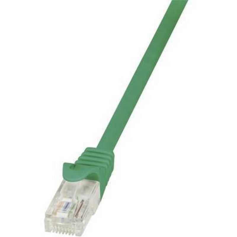 Cable de red Logilink U/UTP Cat 5e de 2 metros, verde, CP1055U