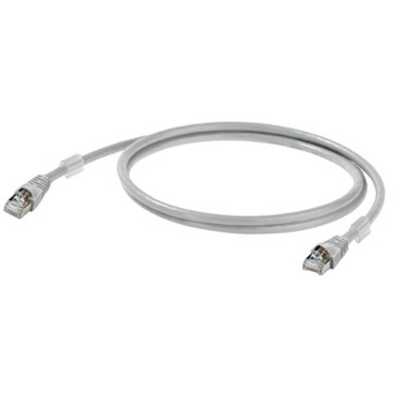 Cable de red Weidmuller RJ45 Cat 6a S/FTP 0,20 m Gris Certificado UL 1 unidad(s) A79768