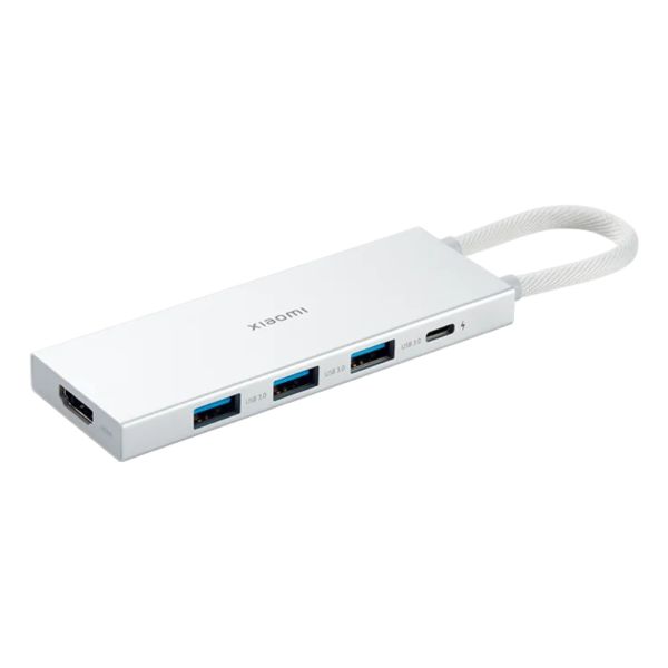 Xiaomi USB Docking Station with Type-A and Type-C Ports - White