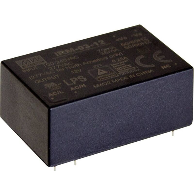 Mean Well IRM-03-5 DC-DC Converter 5V/600mA 3W