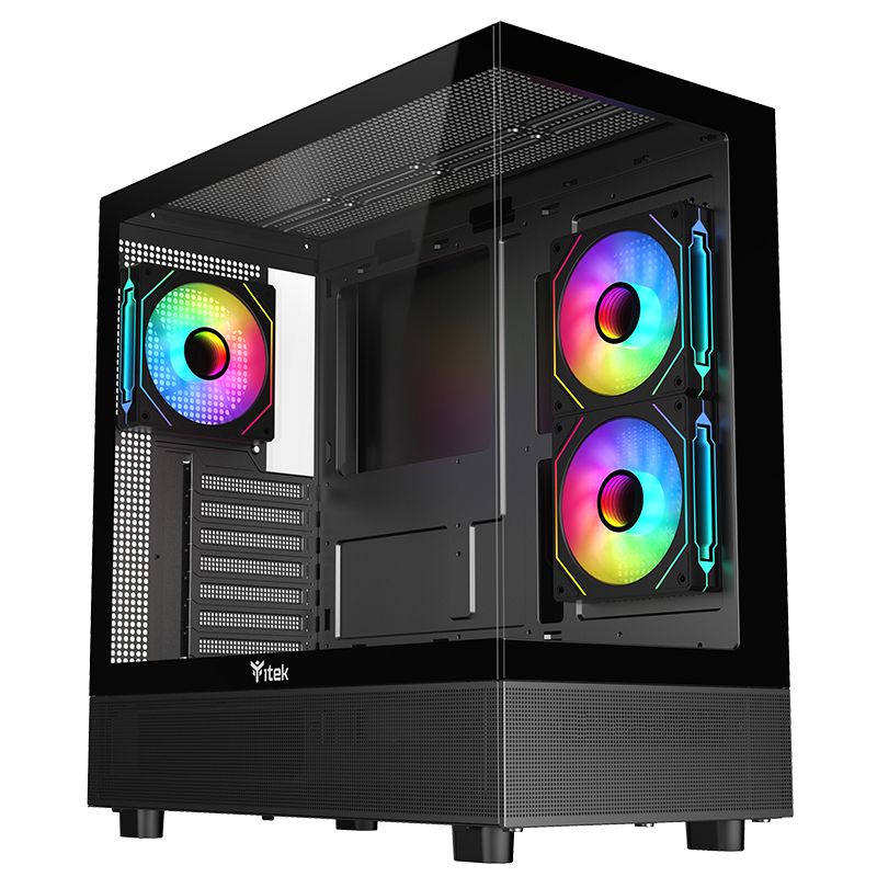 ITek 42B Tower Case, Black