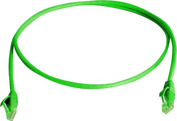 TelegÃ¿rtner Cat 6 Network Cable, 0.50m, Green Halogen-Free RJ45, 1 Piece(s)