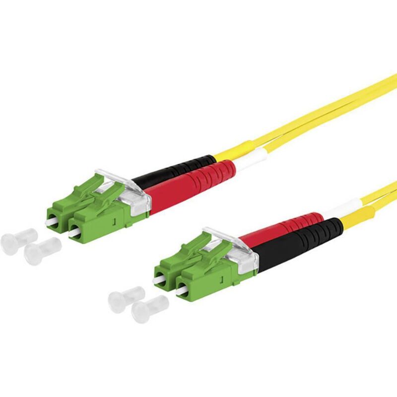 Metz Connect 151p1jaja10e Optical Fiber Cable 1.0m Yellow [2x LC Male - 2x LC Male] 9/125 μm Singlemode OS2