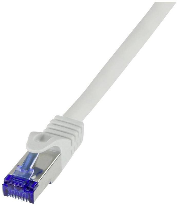Cable Logilink Cat 6a S/FTP RJ45, 30 m, Gris