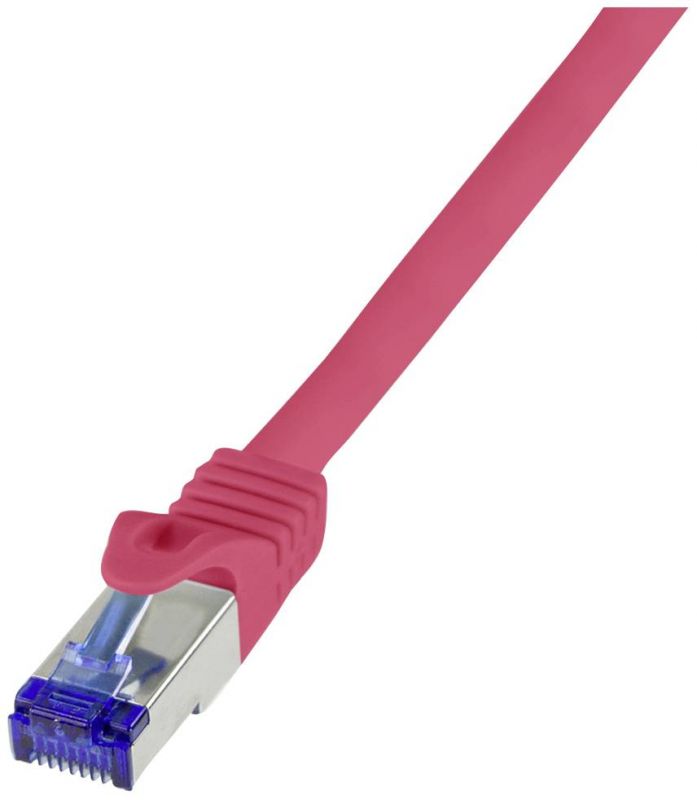 LogiLink - Câble de patch Cat.6A, 5 m, rouge, 1 pièce(s), W817472