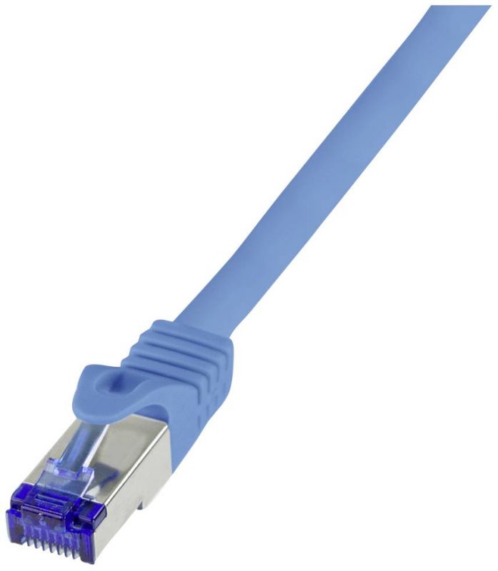 Logilink C6A096S Cat 6a S/FTP Cable, 10m, Blue
