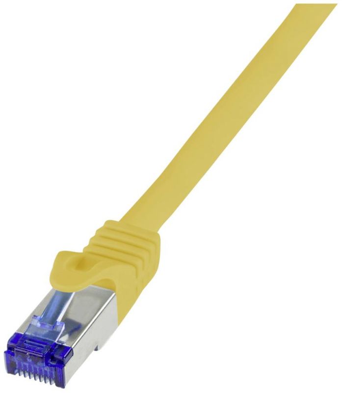 Câble Ethernet LogiLink Cat.6A RJ45 FTP S/FTP 3 m Jaune