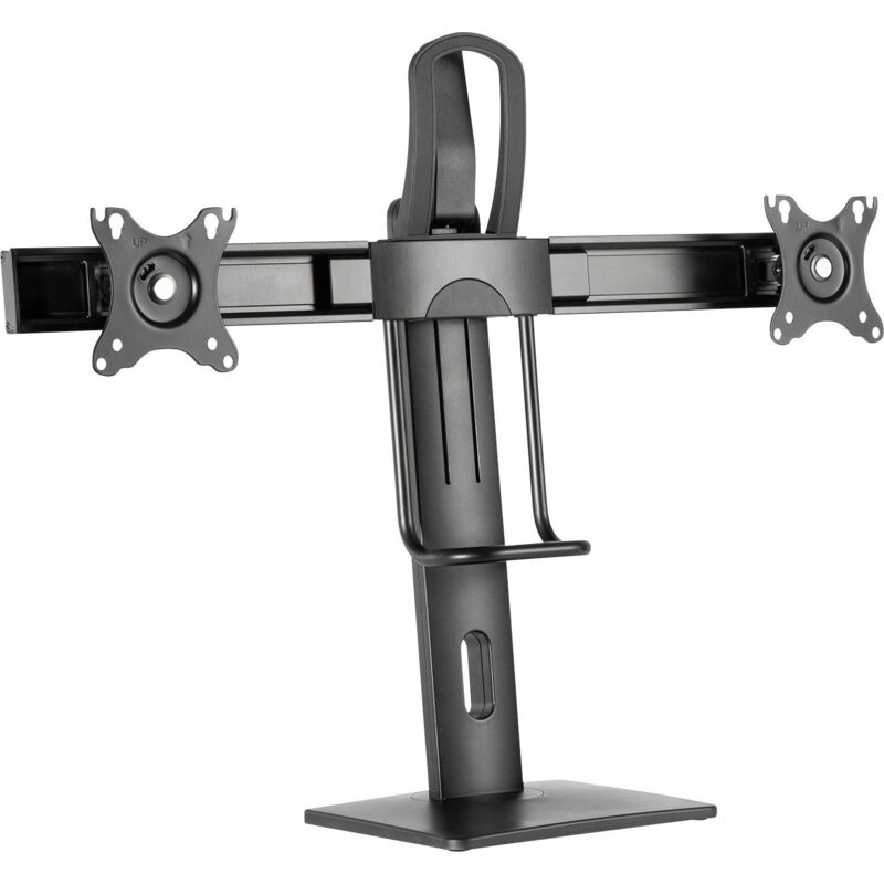 myWall HL 19 L Simple Desk Mount for 43-68cm (17-27") Screens, Adjustable and Rotatable