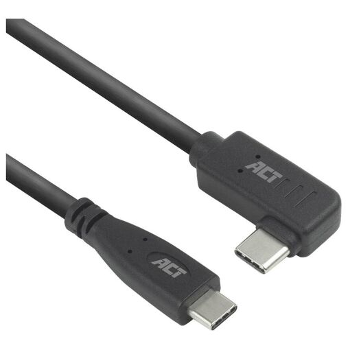 Câble ACT AC7406 USB-C vers USB 3.2 Gen 2 (3.1 Gen 2) de 1 mètre - Noir