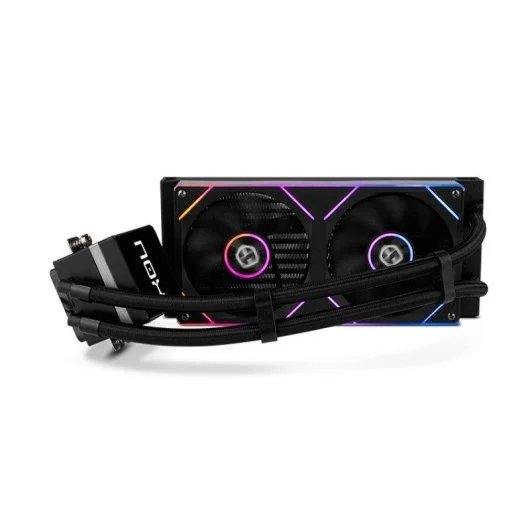 NOX Liquid Cooling Hummer M-240 LCD 240mm 2 Fans ARGB LCD Black