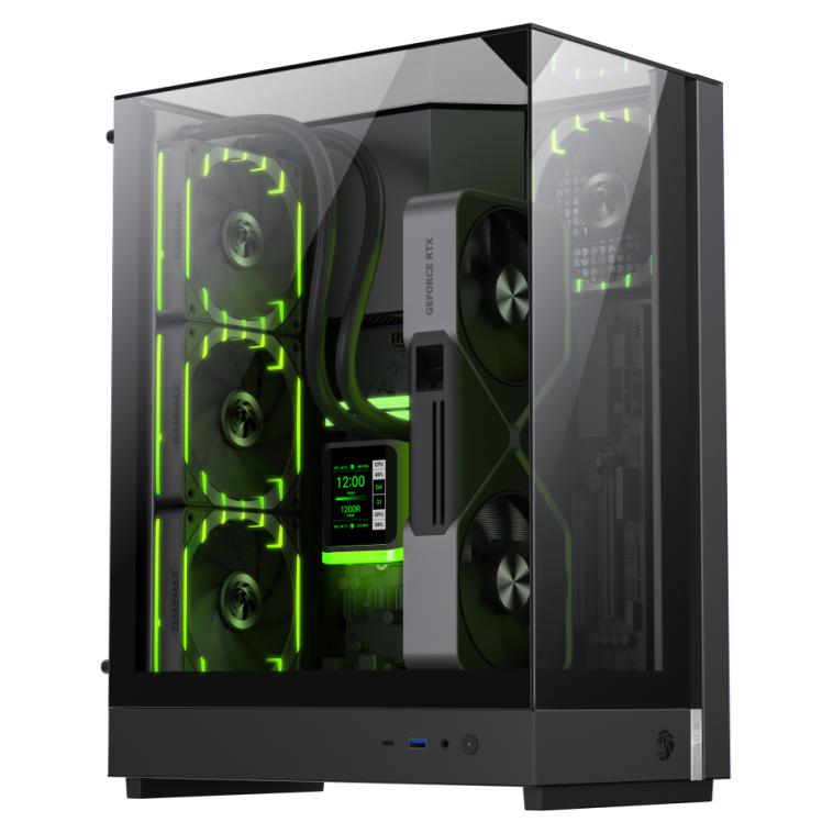 GameMax T20 BK Mid-Tower Case - White